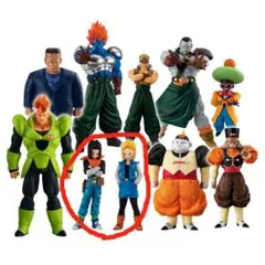 HG ドラゴンボールZ 人造人間完全セット 人造人間17号 人造人間18号