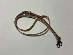 ⑤10ミリ幅ナチュラル本革レザーショルダーストラップハンドメイドバッグ用