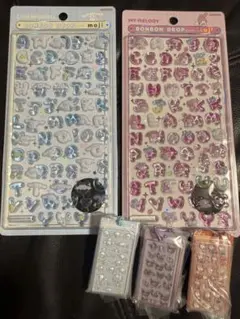ボンボンドロップシール＋ボンボンドロップシールミニチュアチャーム