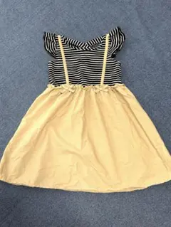 ボーダー ワンピース 110 キッズ