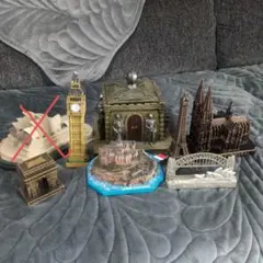 世界の名所 置物セット　インテリア　オブジェ　8点