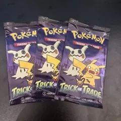 ポケモンカード Trick or Trade 3パックセットのサムネイル