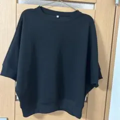 coca ドルマンスリーブトップス黒Mのサムネイル