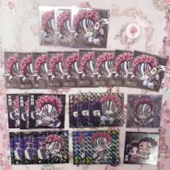 鬼滅の刃ディフォルメシールウエハース其ノ四　猗窩座 極レア　破壊殺　滅式