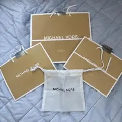 MICHAEL KORS ショップ袋 3枚、メッシュ袋1枚セット