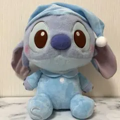 ディズニー　ミルキーボア　ブルーパジャマスタイル　BIGぬいぐるみ スティッチ
