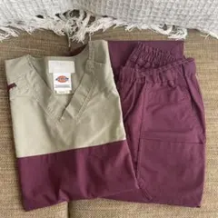美品　Dickies スクラブ　上下セット　男女兼用　Sのサムネイル