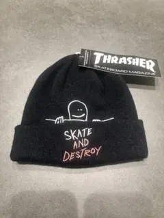 THRASHER ジュニアサイズ ニット帽のサムネイル