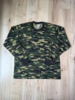 00s OLD GAP サーマル ワッフル ロンt カモ 迷彩 - メルカリ