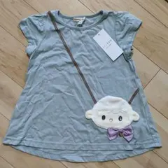 anyFAM　アニマルポシェットTシャツ　110