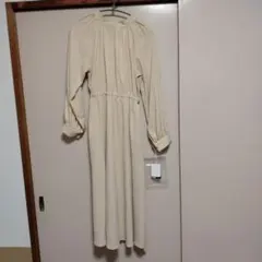 ストライプ柄 ロングワンピース