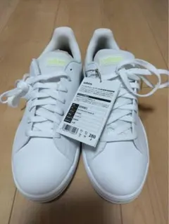 adidas ADVANCOURT BASE M ホワイトID9561 28cm