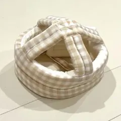 ケラッタ イブル ベビーヘルメット　頭ごっつん防止　ヘッドガード　チェック柄