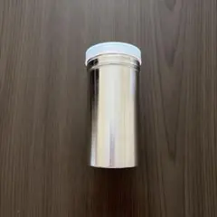 ステンレス　パウダー缶　粉ふるい