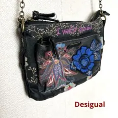 新品タグ付】デシグアル 猫柄 2wayバッグ ✨ - メルカリ