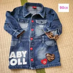 ベビードール　デニムワンピース　90㎝