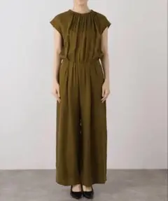 IENA イエナ ギャザーネックオールインワンのサムネイル