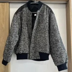 AFTER PRAY ジップアップ ブルゾン グレー Medium - メルカリ
