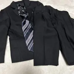 黒　ストライプ　スーツ　男の子　100