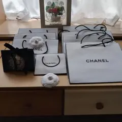 CHANEL ショップ袋とギフトボックスセット11点
