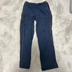 Timberland ネイビー トラックパンツ 赤いストライプ