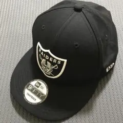 NFL ライダース　ニューエラキャップ　フリーサイズ　大人用　ブラック