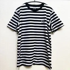 【美品】ユニクロ UNIQLO Tシャツ UT ディズニー ボーダー ミッキー