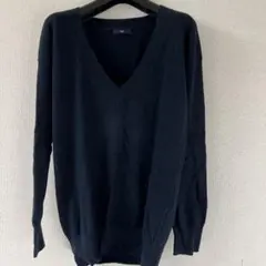 GAP カシミヤ混コットンセーター　ネイビー