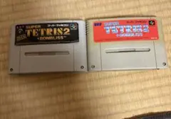 SUPER TETRIS2+BOMBLISS 2本セット　スーパーファミコン
