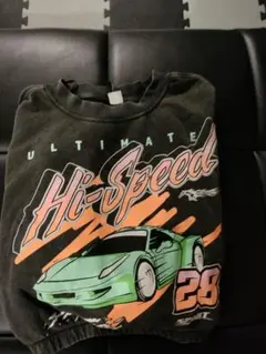 H&Ｍスウェットヴィンテージクロップ海外