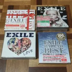 【４セット】EXILE CD アルバム DVD