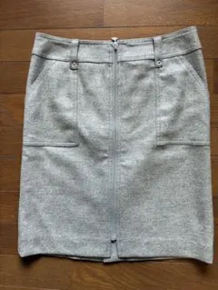 MAYSON GREY ゴルフスカート　フロントジップ ミニスカート グレーのサムネイル