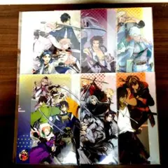 セブンイレブン 刀剣乱舞ONLINE A5クリアファイル 全6種セット