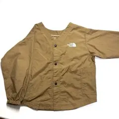 【美品/値下げ】THE NORTH FACE キッズ 薄手アウタースモック90茶のサムネイル