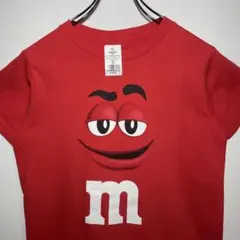 m＆m's　エムアンドエムズ　Tシャツ サイズ140 デカロゴ　タグ付き　古着