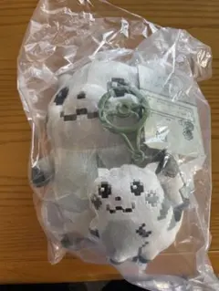 【2点セット】ポケセン限定　はじまりのピカチュウ　ぬいぐるみ・マスコット