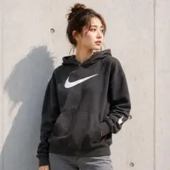 NIKE パーカー ブラック 長袖のサムネイル