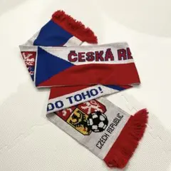 チェコ共和国　応援　試合　マフラー　サッカー