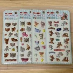 【新品】トムとジェリー4種セット　ぷくぷくシール