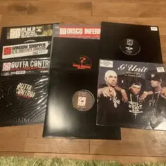 レコードまとめ売り50 Cent、The Game、Mobb Deep 22枚