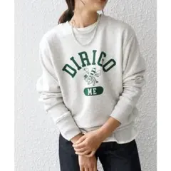 【SHIPS any】THE KNiTS：<洗濯機可能＞カレッジロゴスウェット