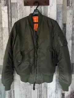 ALPHA MA-1ジャケット オリーブ　S