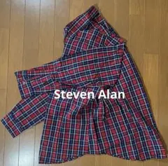 Steven Alan チェックボタンダウンシャツ