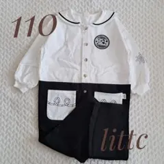 【着1】littc ディズニー 蒸気船ウィリー カバーオール 110cm【美品】
