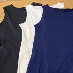UNIQLO ウルトラストレッチエアリズムワンピース　Ｌ　３色セット