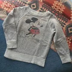 デニム&ダンガリー ▲▽▲ ミッキーコラボ スウェット 110