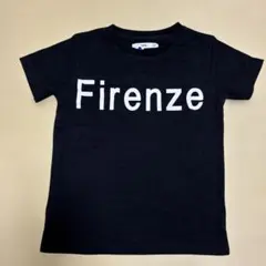 新品MPS Firenze ロゴ Tシャツ ブラック 120cmのサムネイル