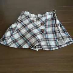 【再お値下げ】ミキハウス　キュロットスカート　(120cm)