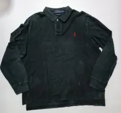 Polo Ralph Lauren　ポロシャツ　ブラック　サイズXXL