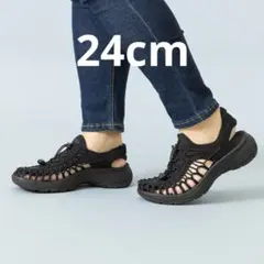 未使用⬛︎現行⬛︎KEEN⬛︎UNEEK ASTORIA⬛︎ユニーク⬛︎ブラック⬛︎24cm